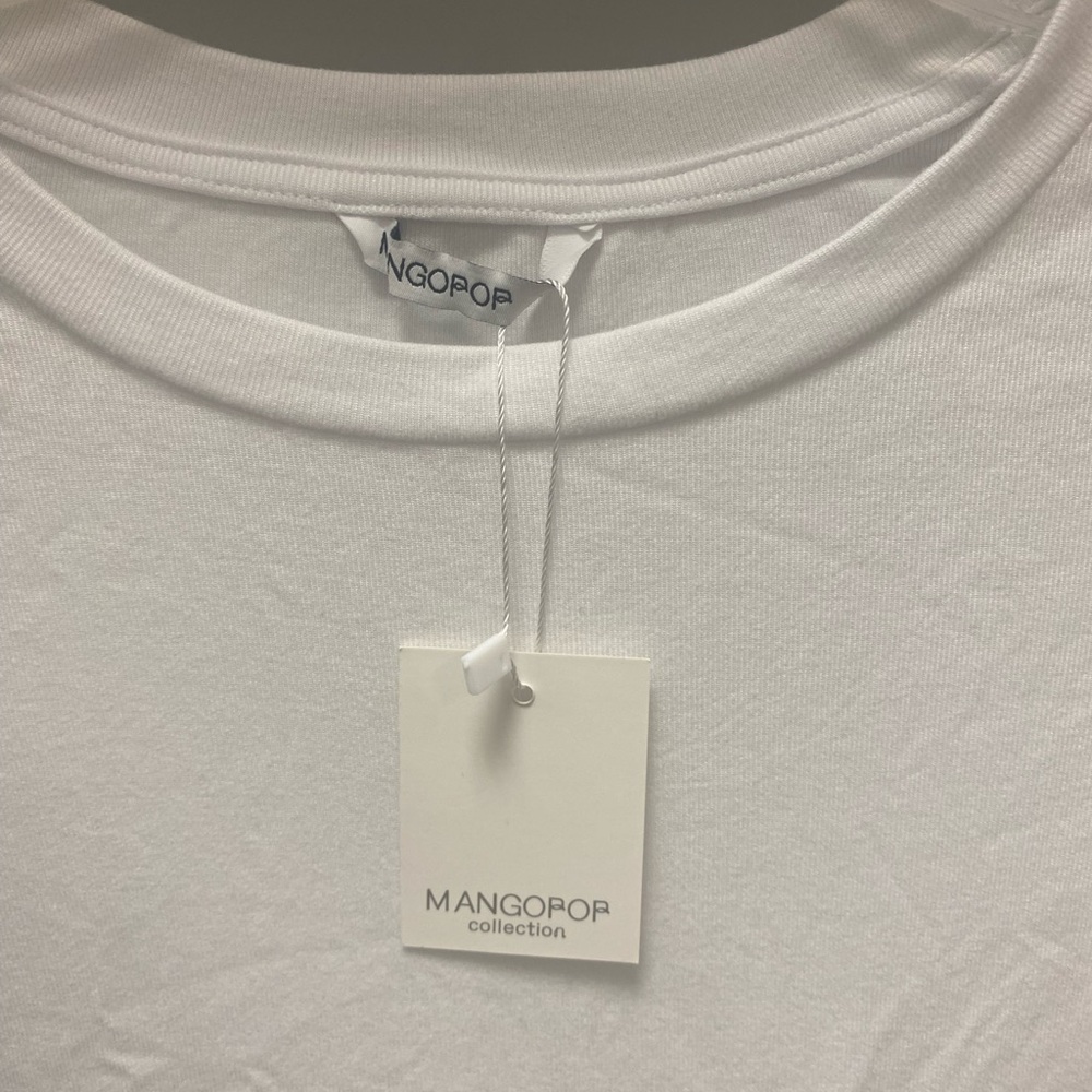 Mango White Bodysuit for Women